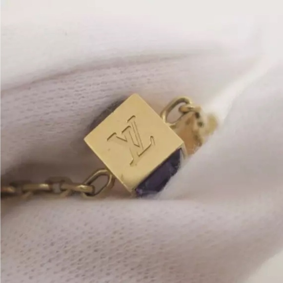 LOUIS VUITTON Collier Gamble Gold Bracelet - Picture 10 of 15